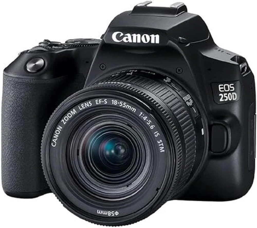 Canon EOS 250D réflex compacta con pantalla abatible